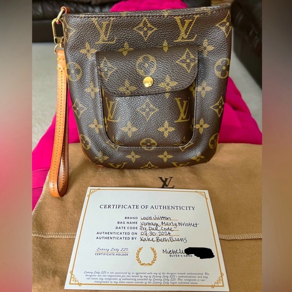 Louis Vuitton Partition Wristlet-Pristine/Vintage - Picture 4 of 14
